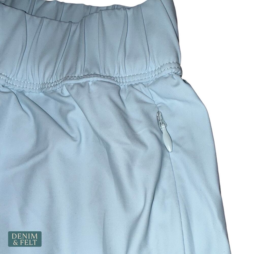NEW Halara Running Shorts Blue Quick Dry Zipper Pocket Athletic Gym Active XS - Picture 10 of 11